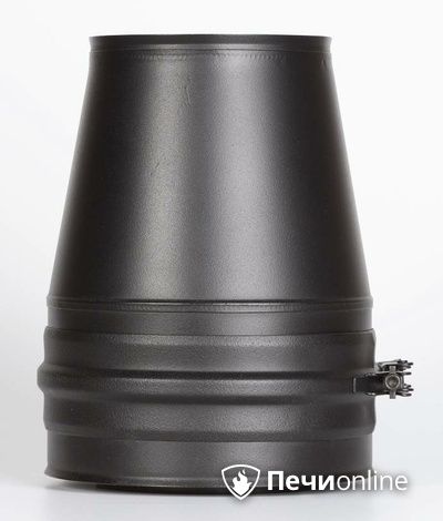Комплектующие дымохода Schiedel Конус д250 PM25 (Черный) Permetr в Якутске
