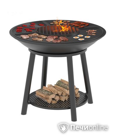 Гриль для дачи Везувий Fantastic Grill Престиж 1000 (чугун) в Якутске