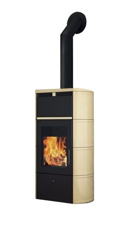 Печь-камин Edilkamin Flamma 24 kw V.A. Pergamena с Т/О в Якутске