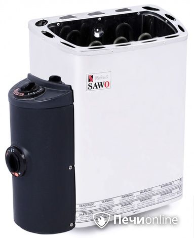 Электрокаменка для сауны Sawo Mini MN-30NB-Z со встроенным пультом управления в Якутске