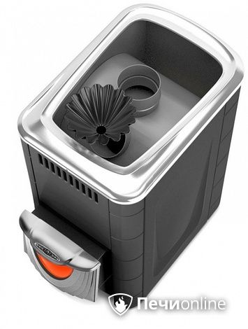 Дровяная банная печь TMF Ангара 2012 Inox ДНС КТК ЗК антрацит в Якутске