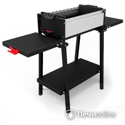 Мангал Grillver Крафтикс Сильвер на подставке в Якутске