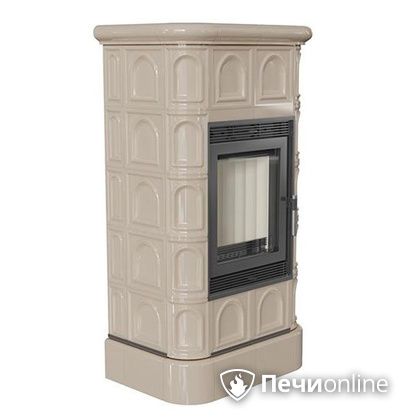 Печь-камин Kratki Blanka 8 kW stove кафельная крем в Якутске